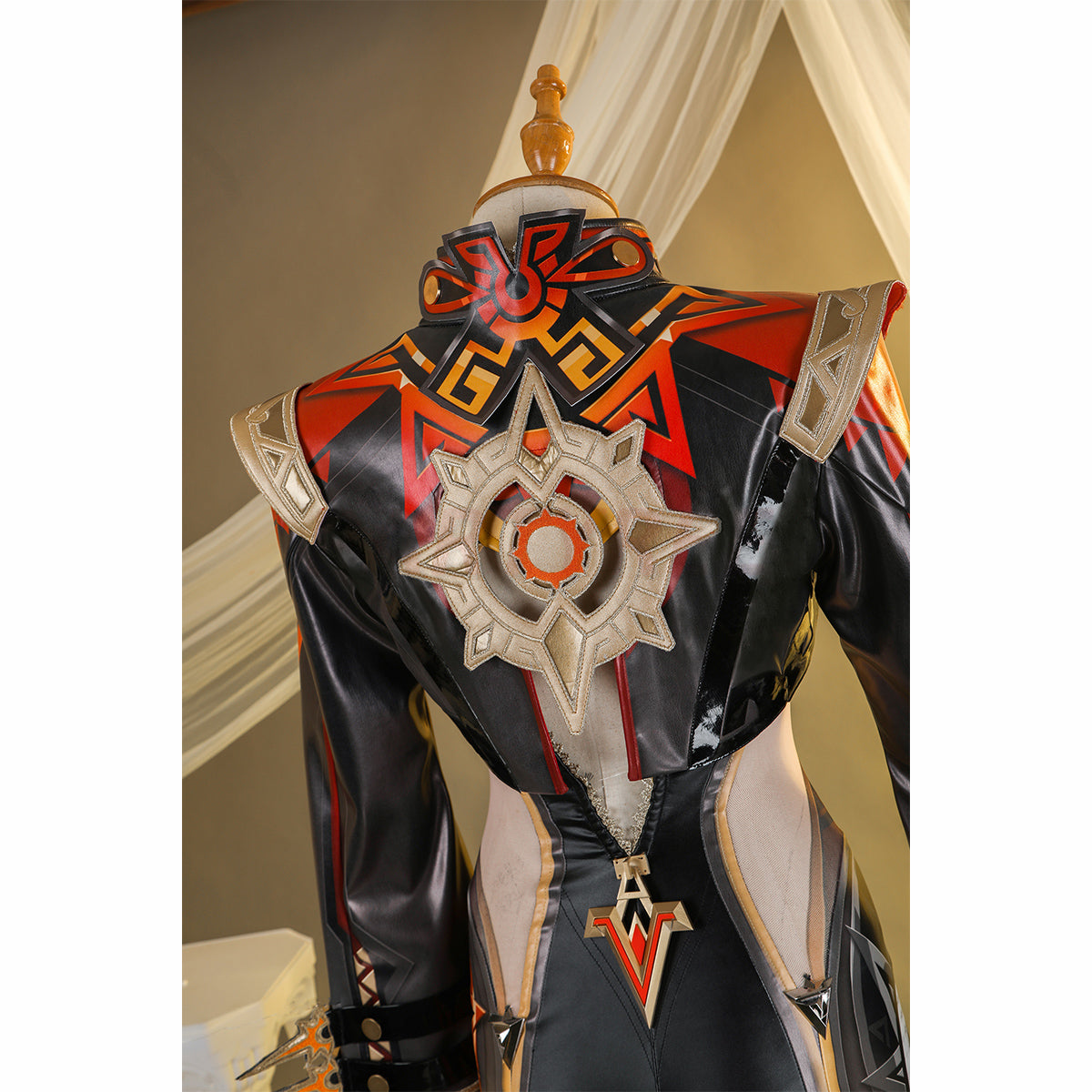 Genshin Impact Mavuika Pyro Archon Cosplay Costume