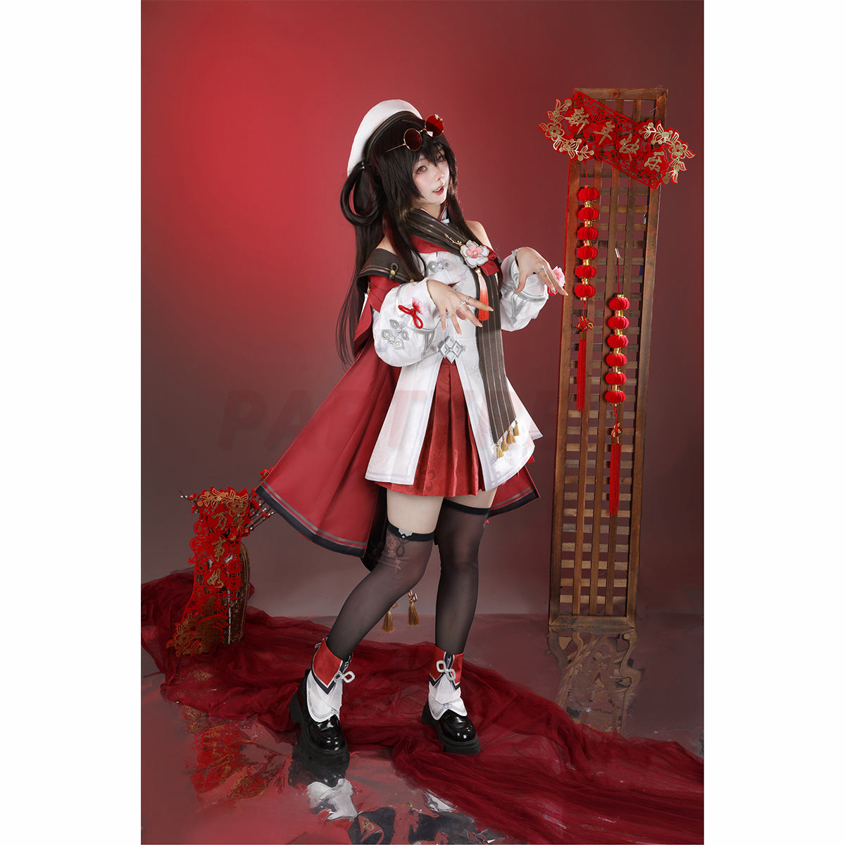 Genshin Impact Hu Tao Lantern Rite Cosplay Costume