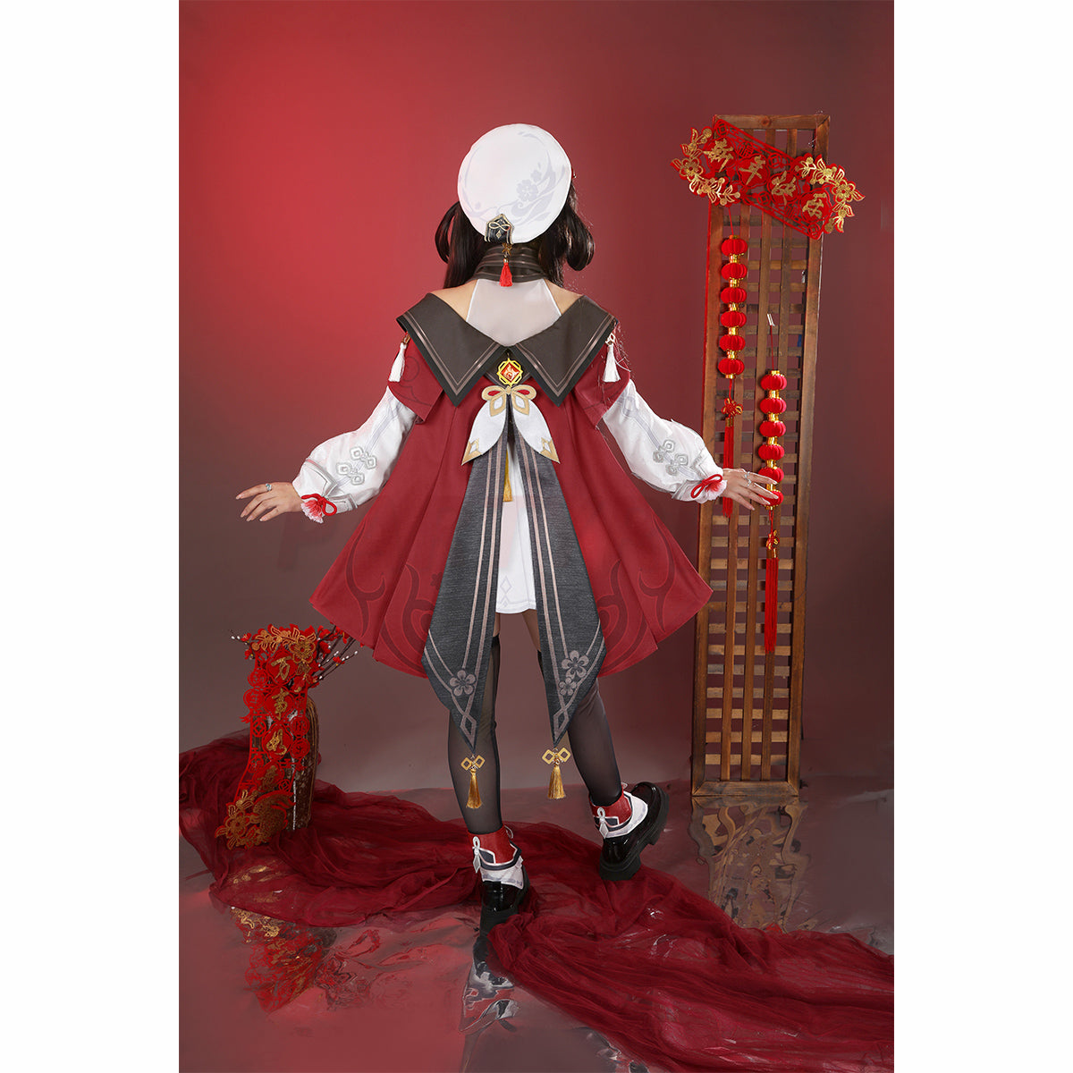 Genshin Impact Hu Tao Lantern Rite Cosplay Costume