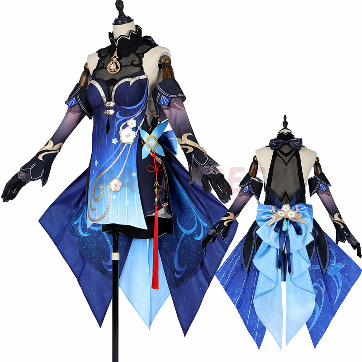 Genshin Impact 4.4 Ganyu Twilight Blossom Cosplay Costume