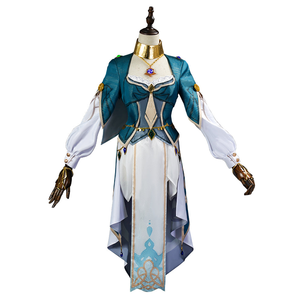 Genshin Impact A Sobriquet Under Shade Lisa Cosplay Costumes Ver.3