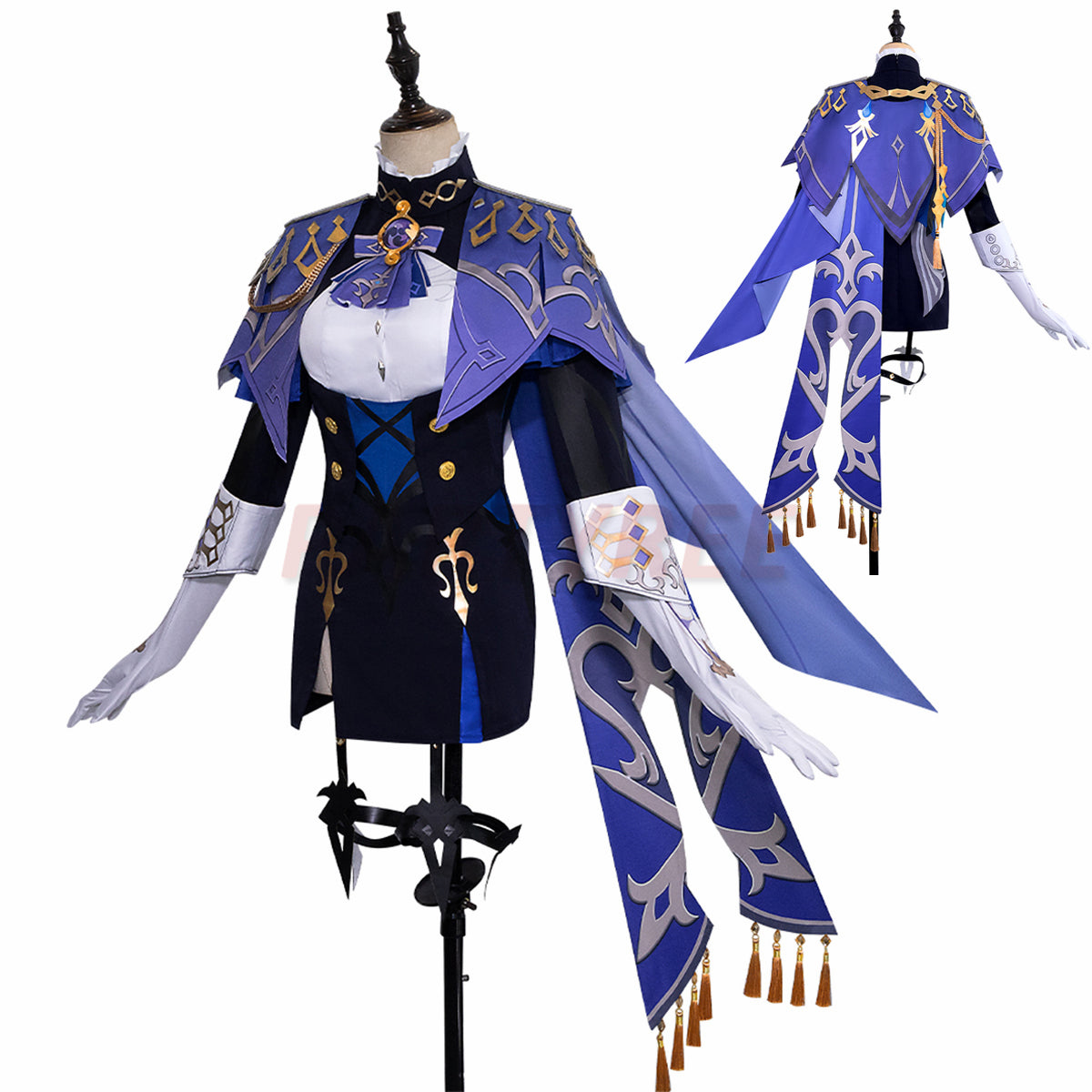 Genshin Impact Clorinde Cosplay Costume Ver.3