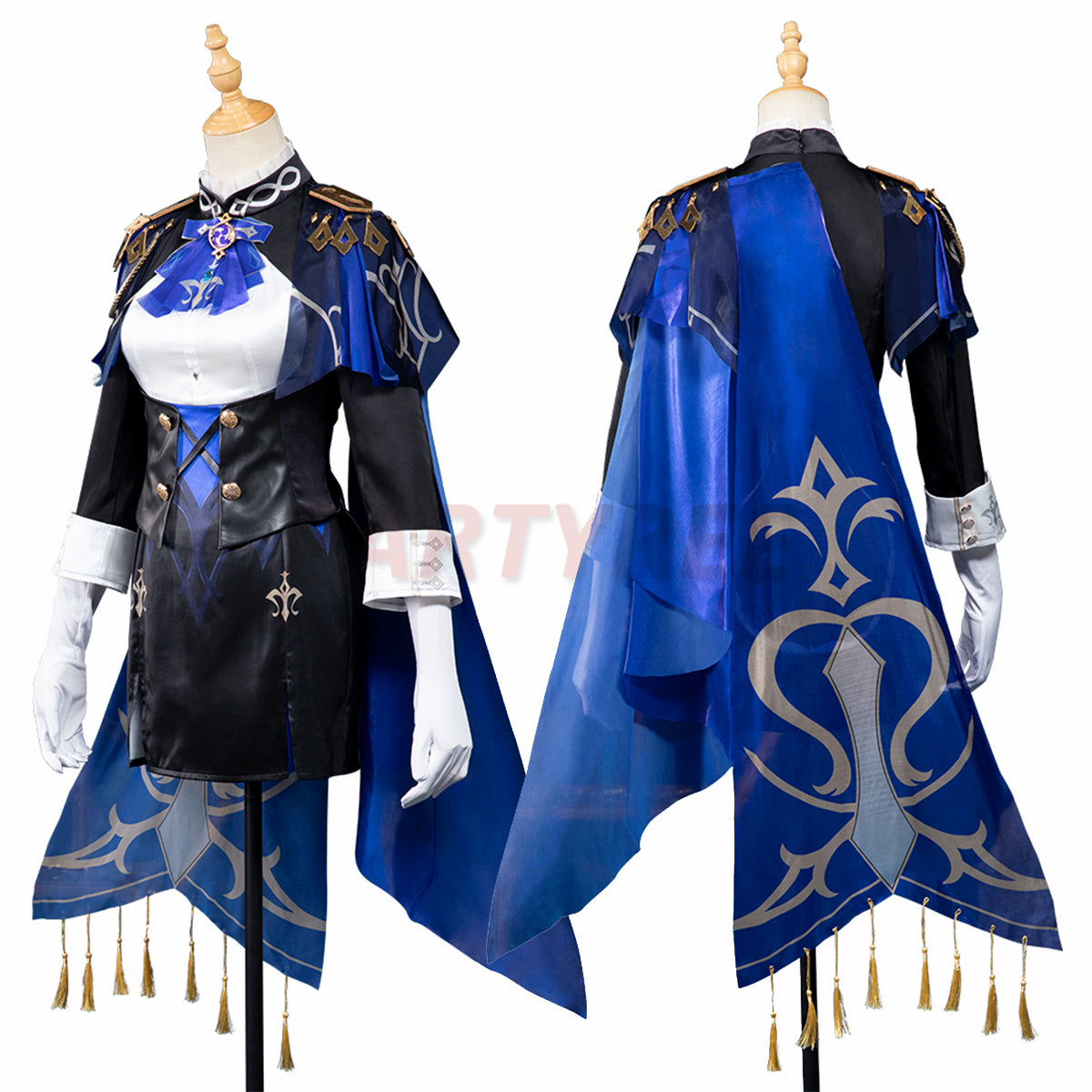 Genshin Impact Clorinde Cosplay Costume – PARTYREE