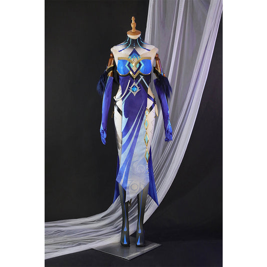 Genshin Impact Hidden Mirror Lady Cosplay Costumes