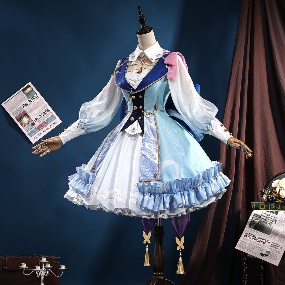 Genshin Impact Kamisato Ayaka Springbloom Missive Costume