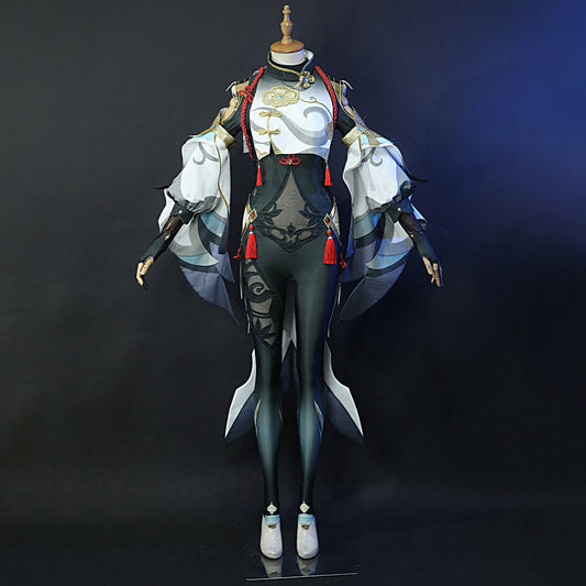 Genshin Impact Shenhe Cosplay Costumes Ver.2