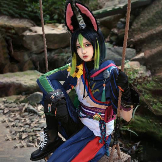 Genshin Impact Tighnari Cosplay Costumes Ver.2