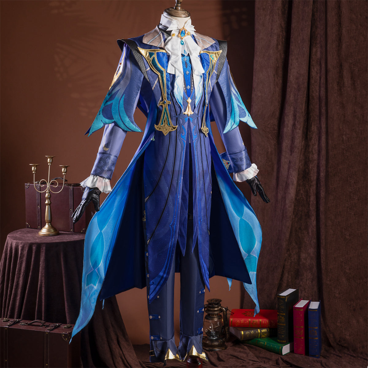 Genshin Impact Neuvillette Cosplay Costume Ver.2