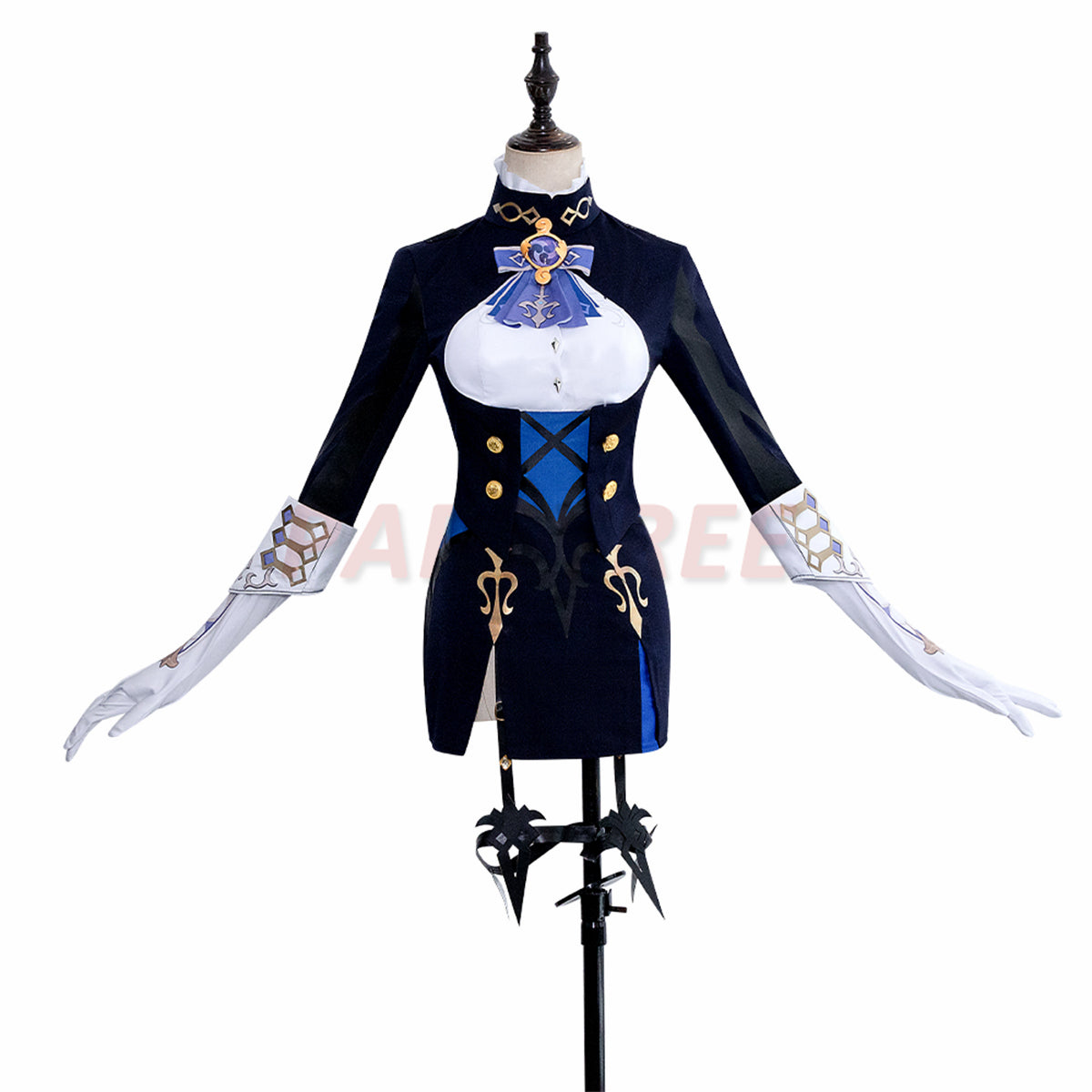 Genshin Impact Clorinde Cosplay Costume Ver.3