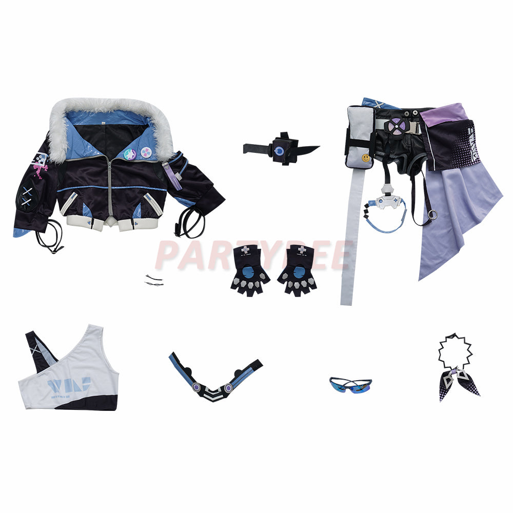 Honkai Star Rail Silver Wolf Cosplay Costume