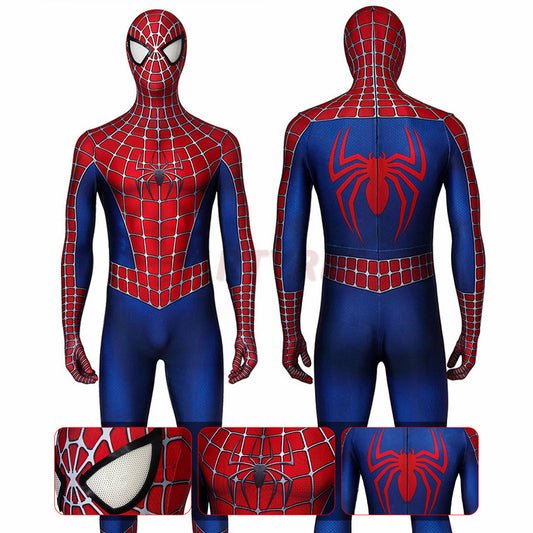 Spiderman Tobey Maguire Suit High Quality 3D Printed Jumpsuit