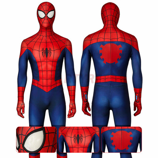 Ultimate Spiderman Cosplay Costume The S1 Peter Parker Jumpsuit
