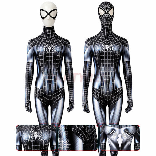 Venom Female Cosplay Costume Spiderman Ladies Jumpsuit