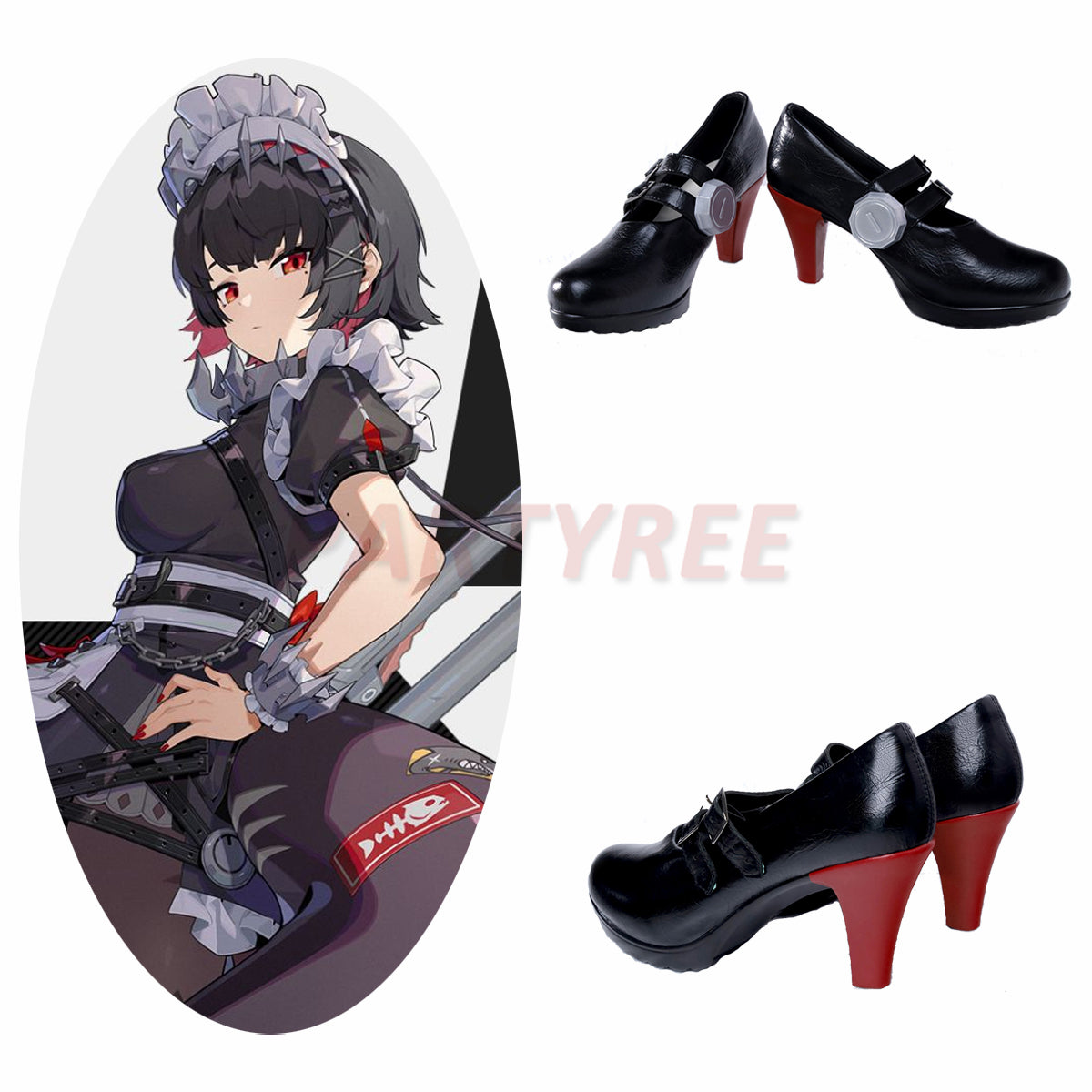 Zenless Zone Zero Ellen Joe Cosplay Boots/Shoes