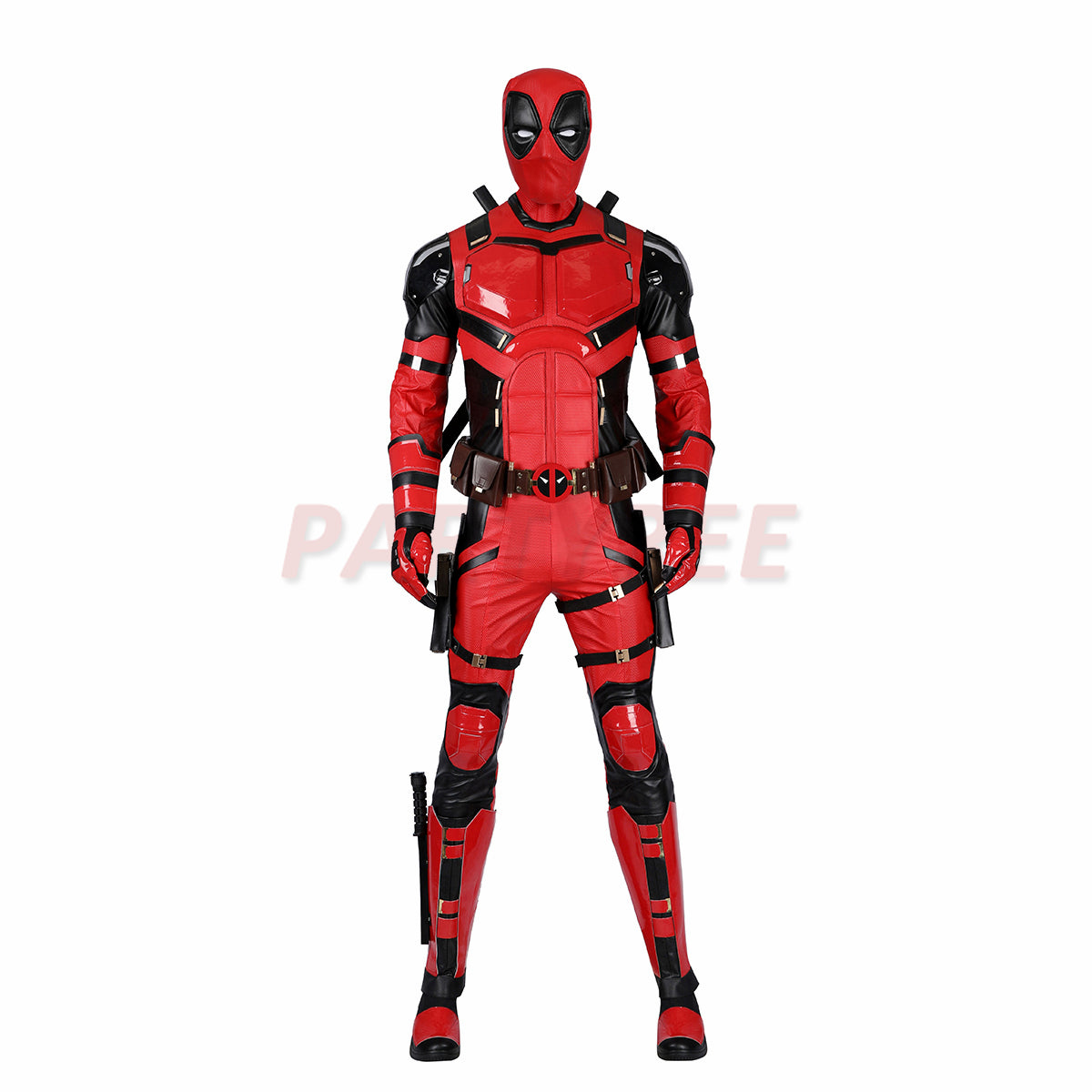 Deadpool & Wolverine Samurai Deadpool Leather Cosplay 3D Mask