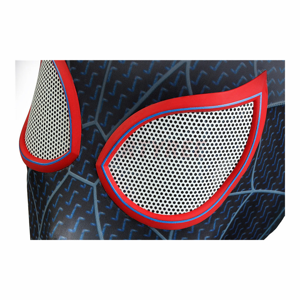 Ultimate Spider-man Costume Into the Spider-Verse Miles Morales Bodysuit