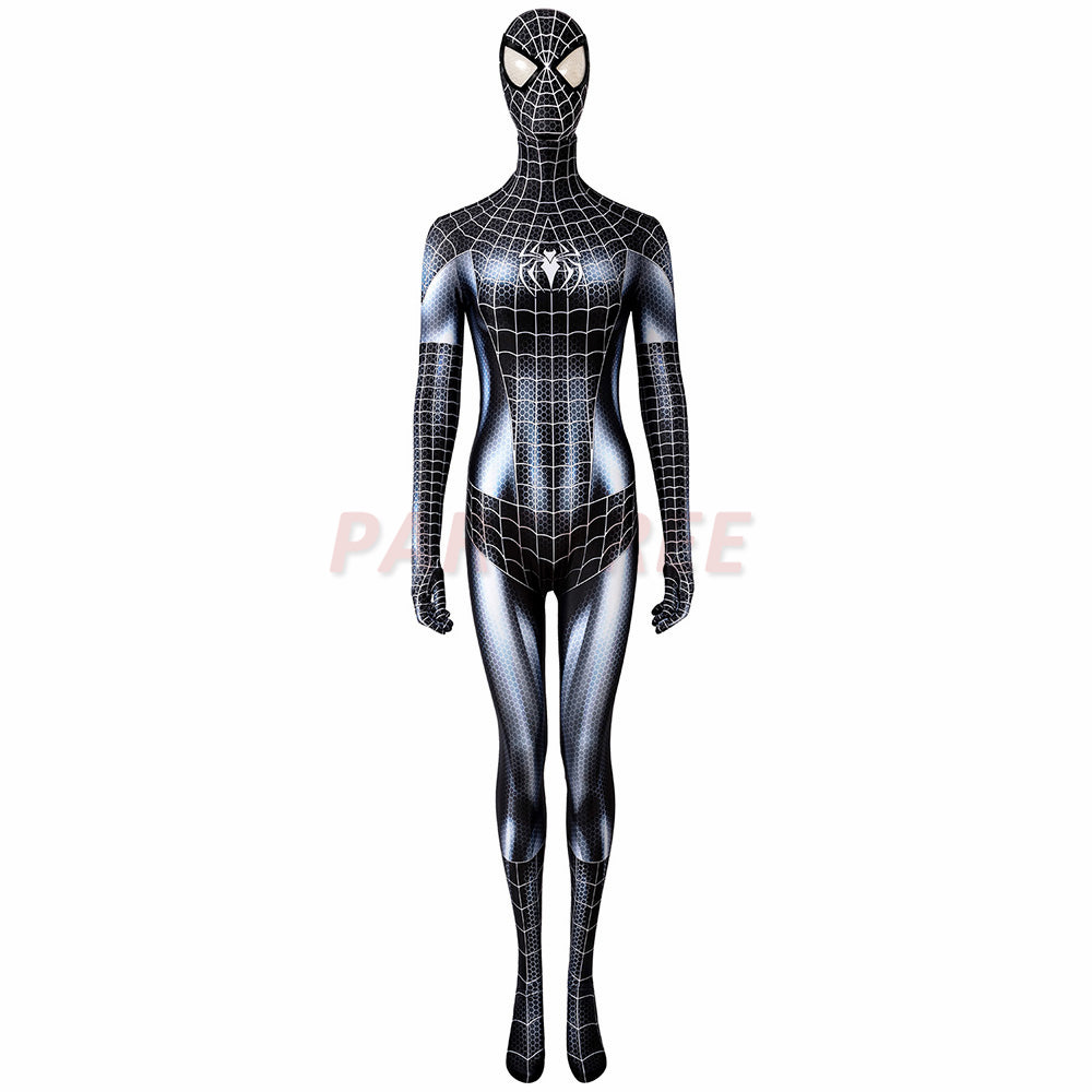 Venom Female Cosplay Costume Spiderman Ladies Jumpsuit