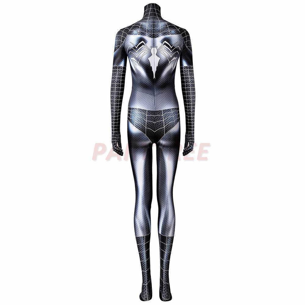 Venom Female Cosplay Costume Spiderman Ladies Jumpsuit