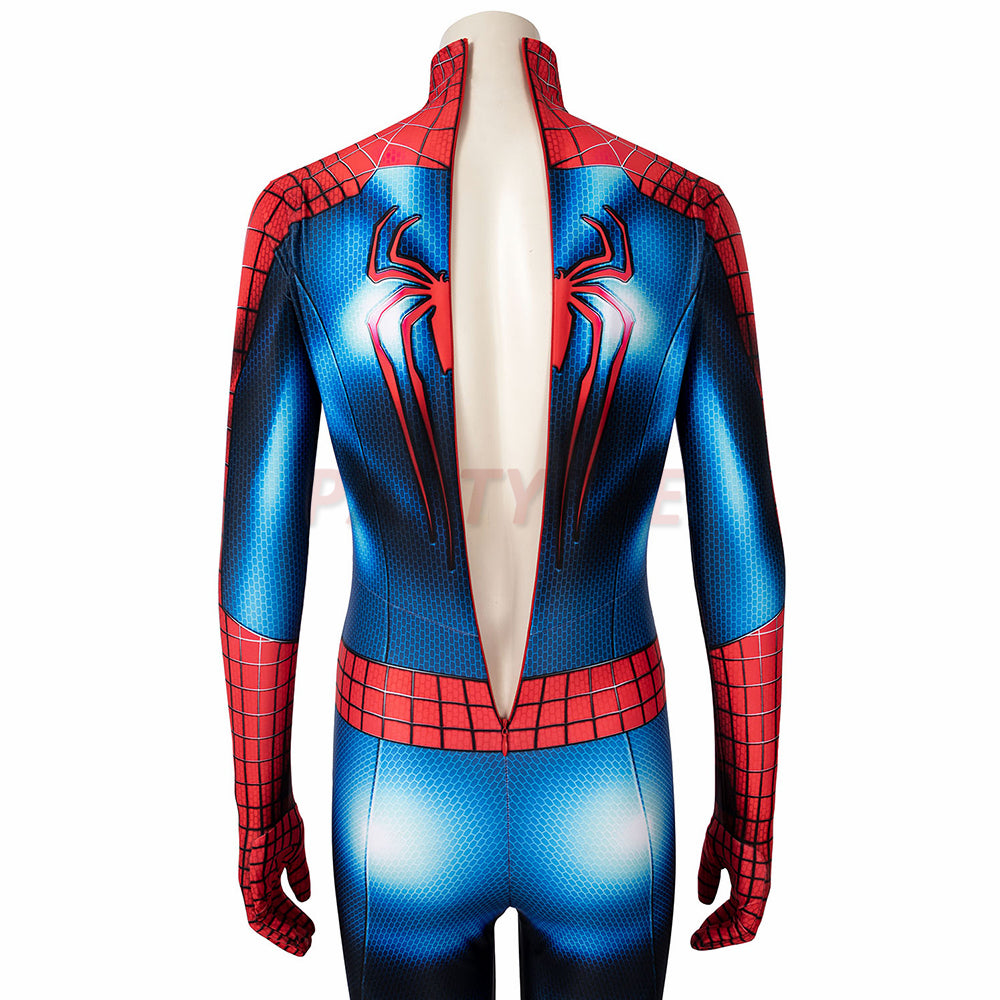The Amazing Spider-man 2 Cosplay Costume Peter Parker Ladies Jumpsuit
