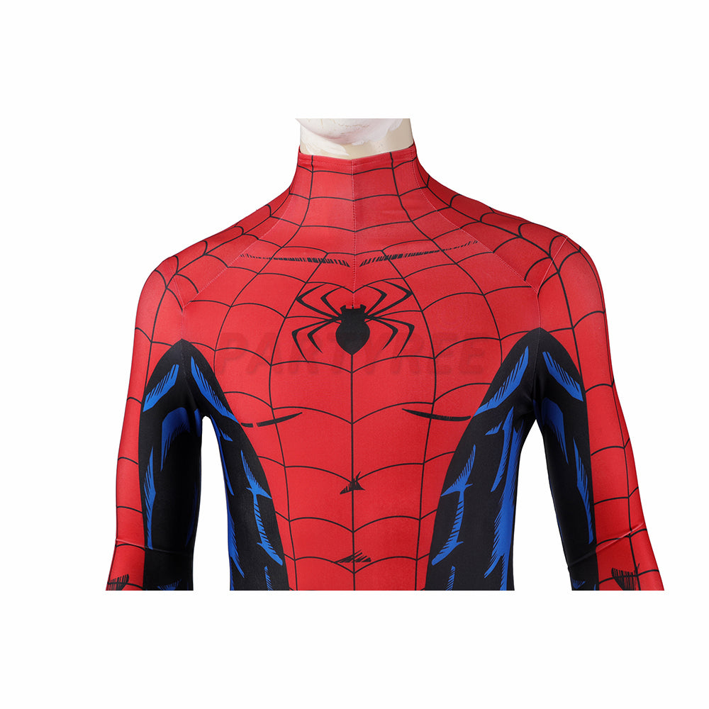 Spiderman PS5 Cosplay Costume Vintage Comic Book Jumpsuit