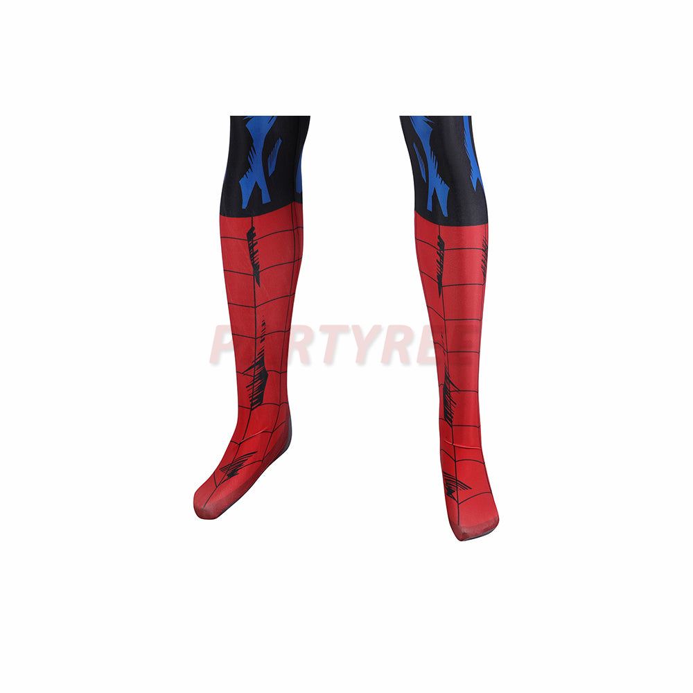 Spiderman PS5 Cosplay Costume Vintage Comic Book Jumpsuit