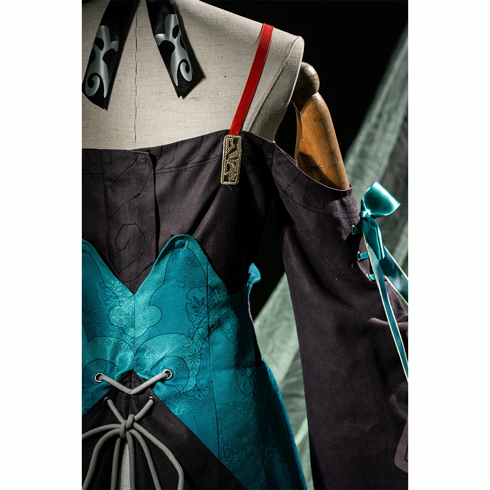 Honkai Star Rail Qingque Cosplay Costume