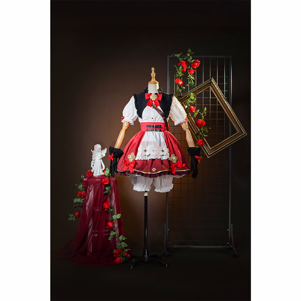 Genshin Impact Klee Little Witch Cosplay Costume Ver.2