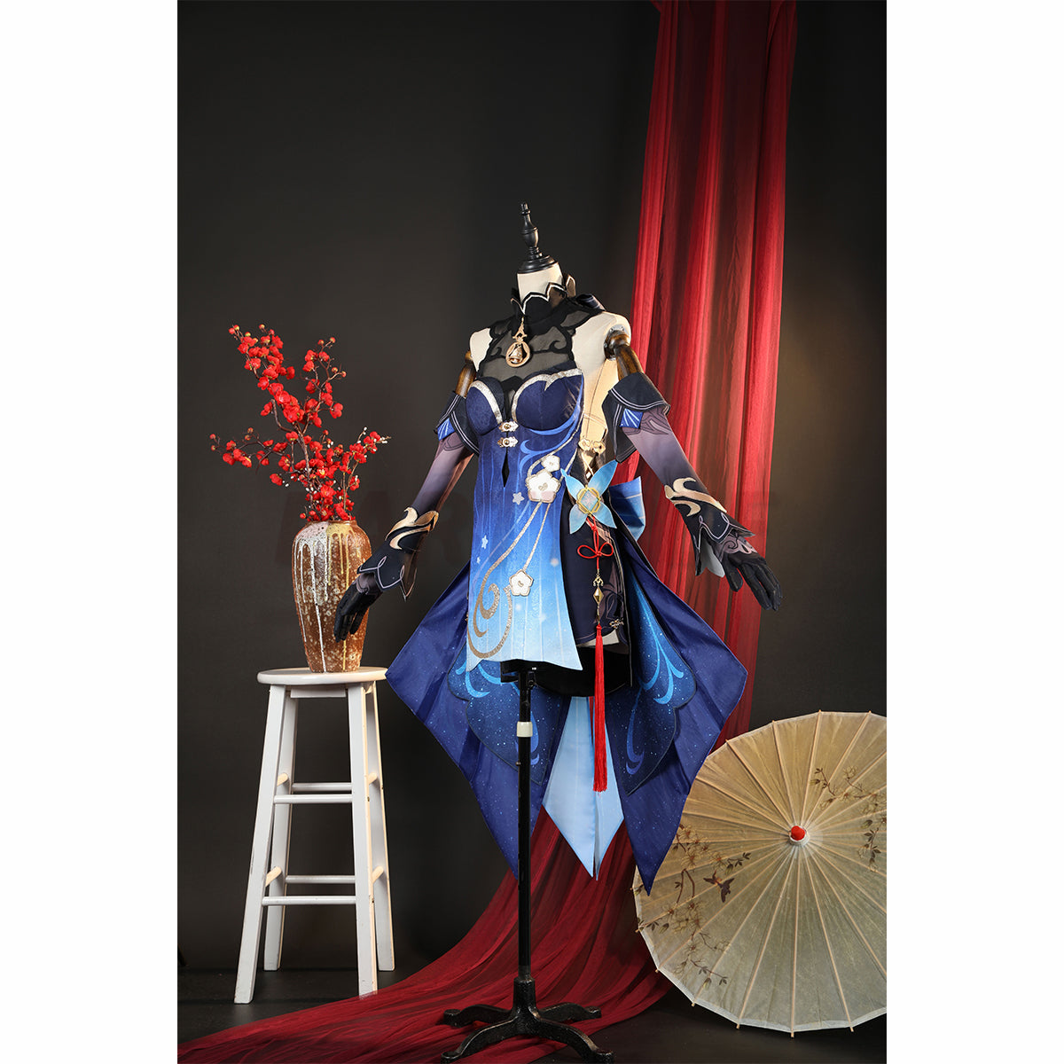 Genshin Impact 4.4 Ganyu Twilight Blossom Cosplay Costume