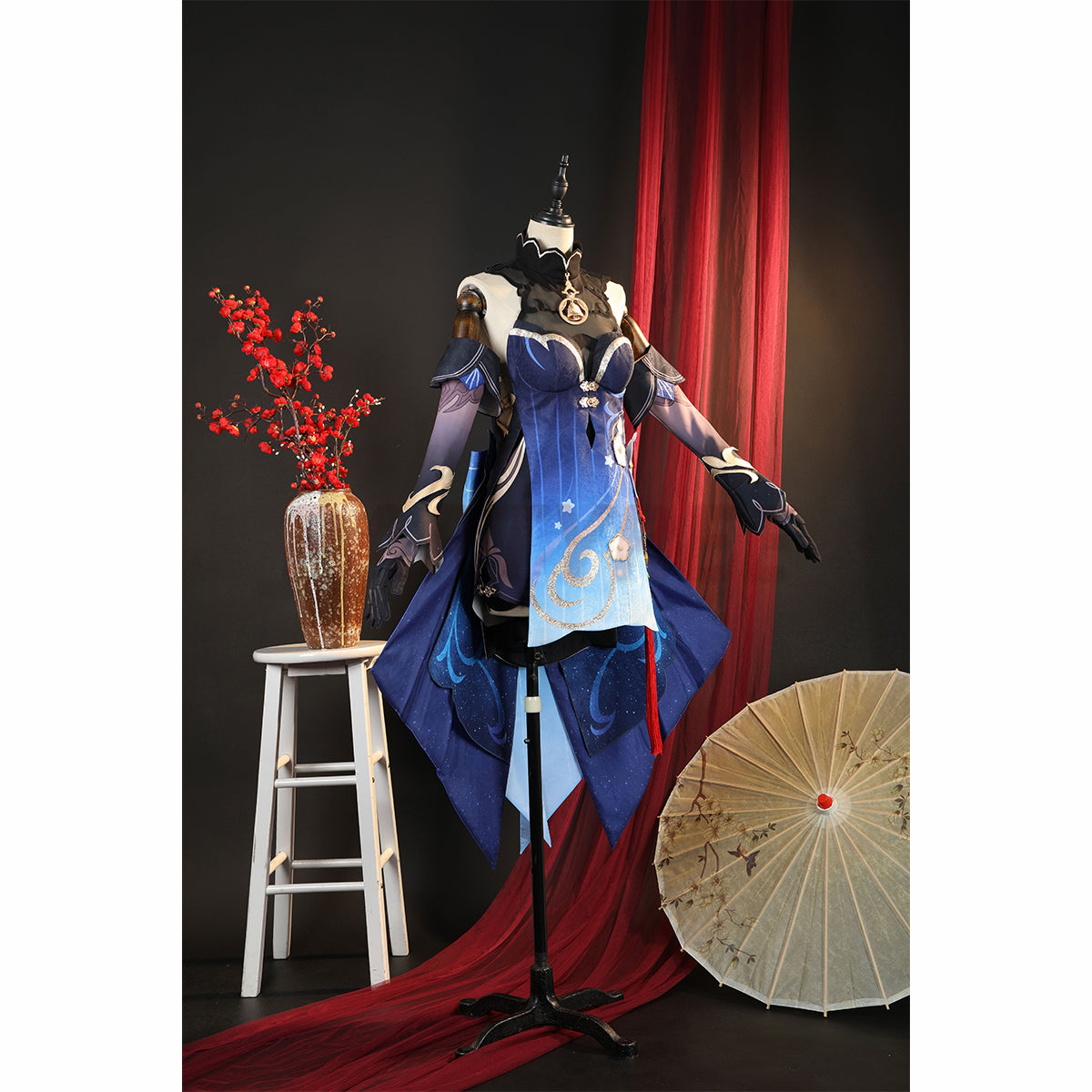 Genshin Impact 4.4 Ganyu Twilight Blossom Cosplay Costume