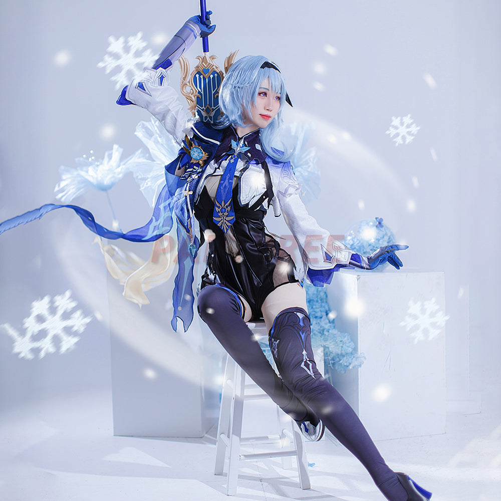 Genshin Impact Eula Cosplay Costumes