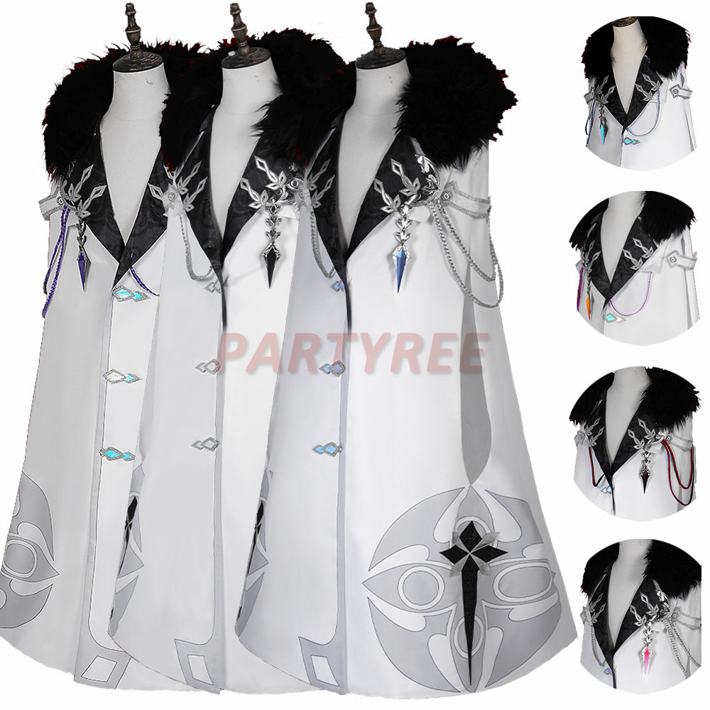 Genshin Impact Fatui Cosplay Costumes Ver.2 Suits