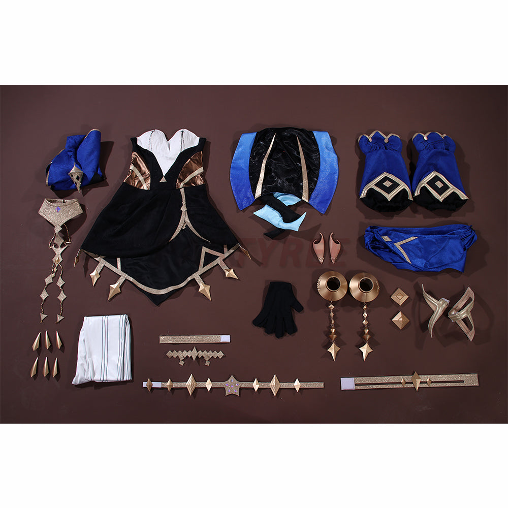 Genshin Impact Cosplay Costumes Layla Suits