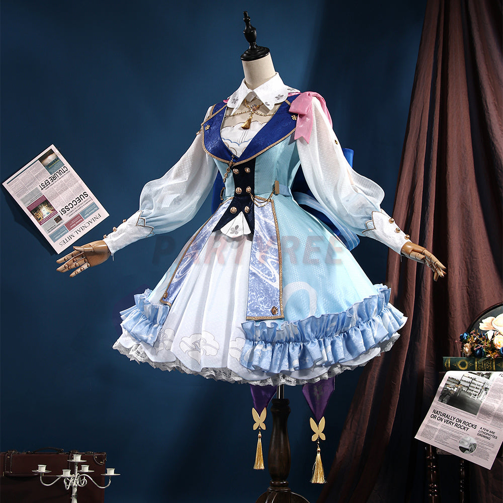 Genshin Impact Kamisato Ayaka Springbloom Missive Costume – PARTYREE