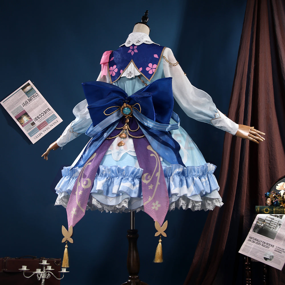 Genshin Impact Kamisato Ayaka Springbloom Missive Costume