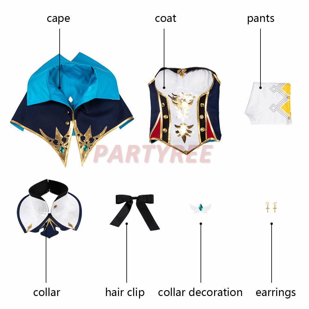 Genshin Impact Jean Cosplay Costumes