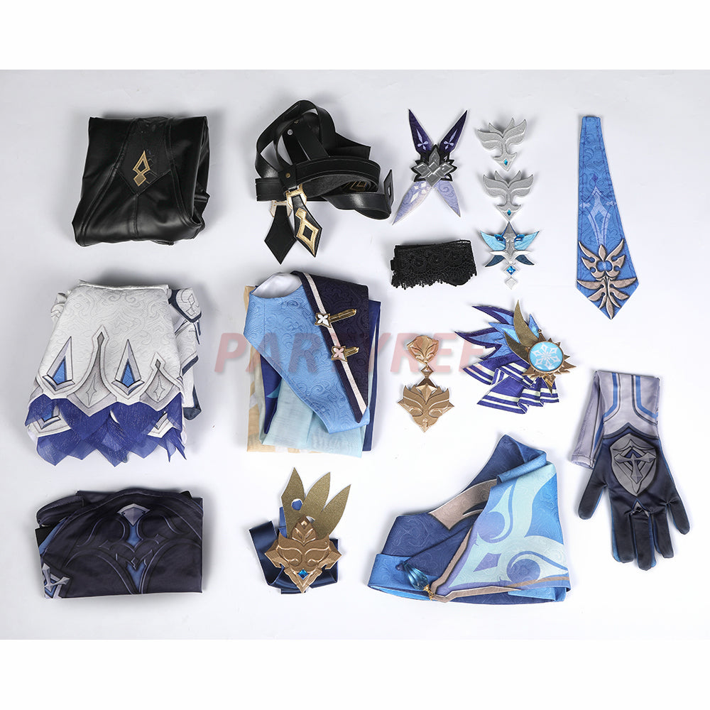 Genshin Impact Eula Cosplay Costumes