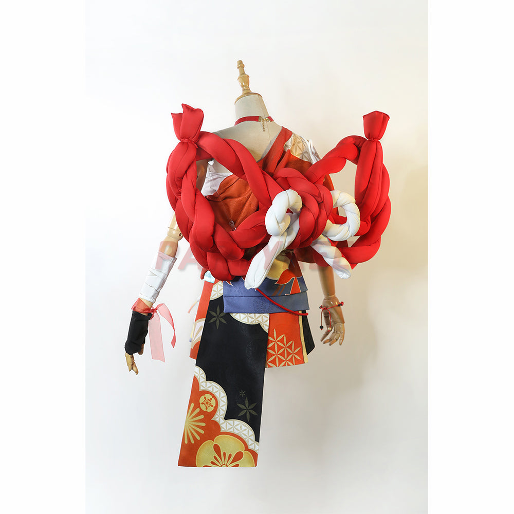Genshin Impact Yoimiya Cosplay Costumes