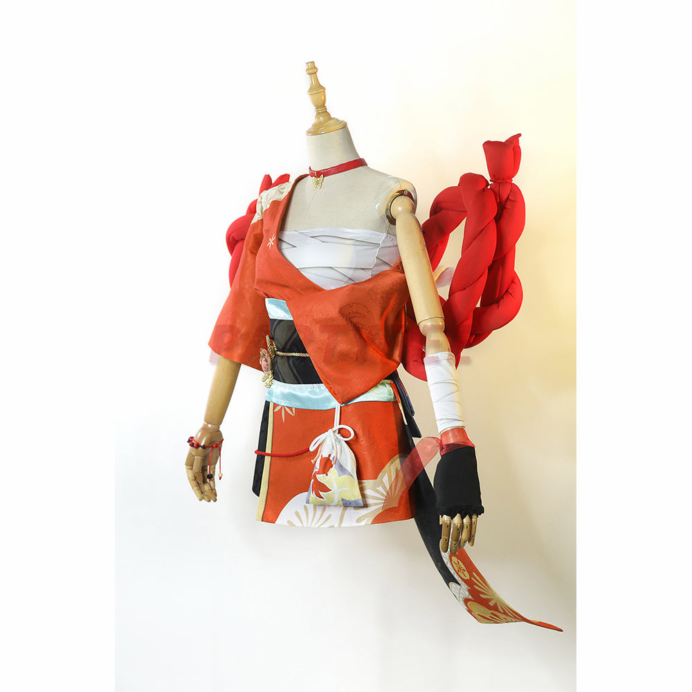 Genshin Impact Yoimiya Cosplay Costumes