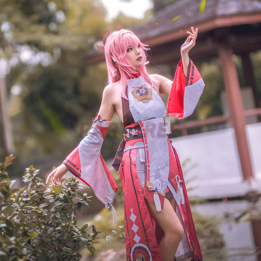 Genshin Impact Yae Miko Cosplay Costumes