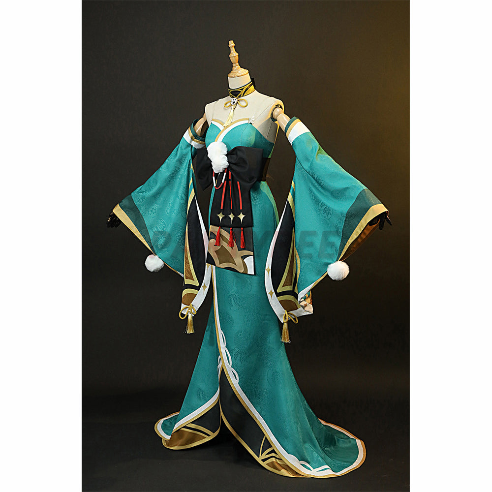 Genshin Impact Miss Hina Cosplay Costumes