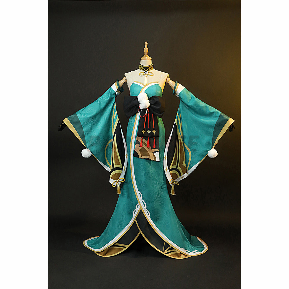 Genshin Impact Miss Hina Cosplay Costumes