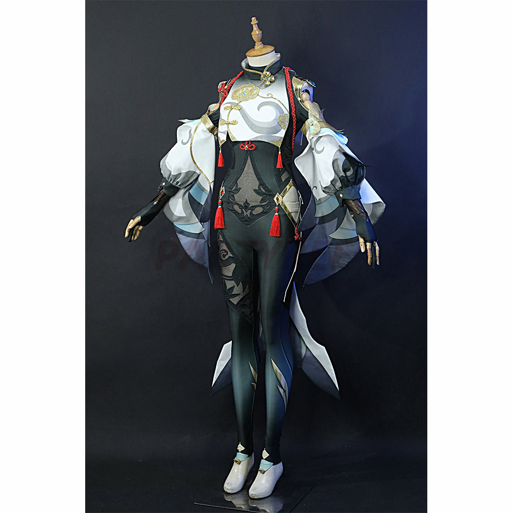 Genshin Impact Shenhe Cosplay Costumes Ver.2