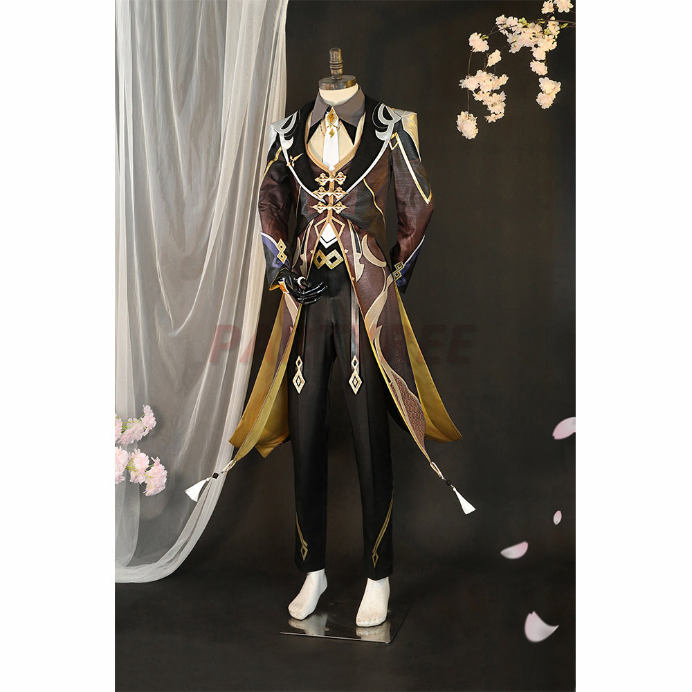 Genshin Impact Zhongli Cosplay Costumes