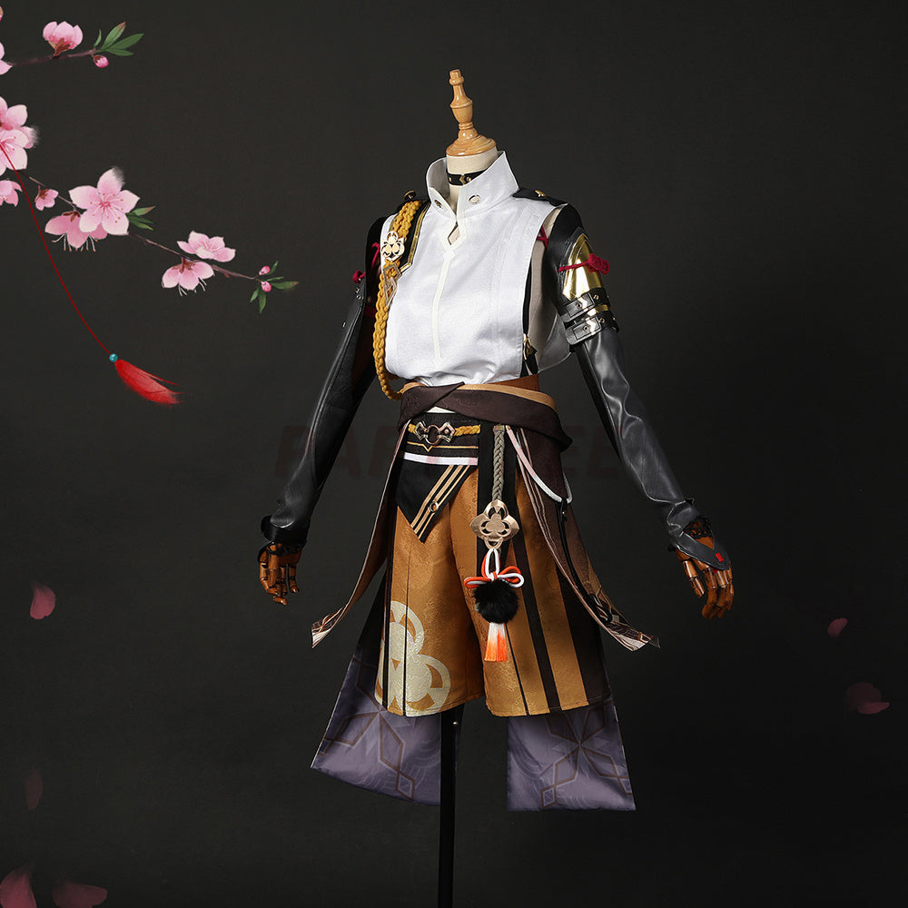 Genshin Impact Shikanoin Heizou Cosplay Costumes