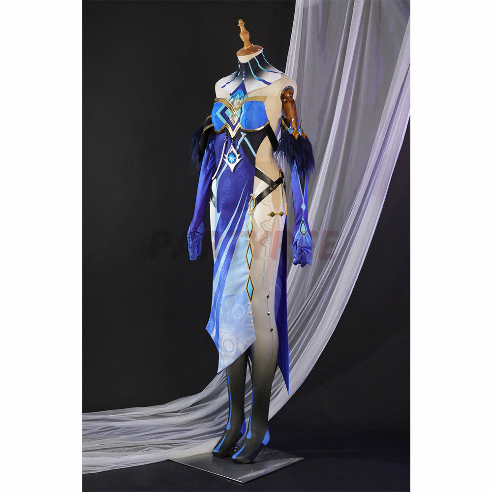 Genshin Impact Hidden Mirror Lady Cosplay Costumes