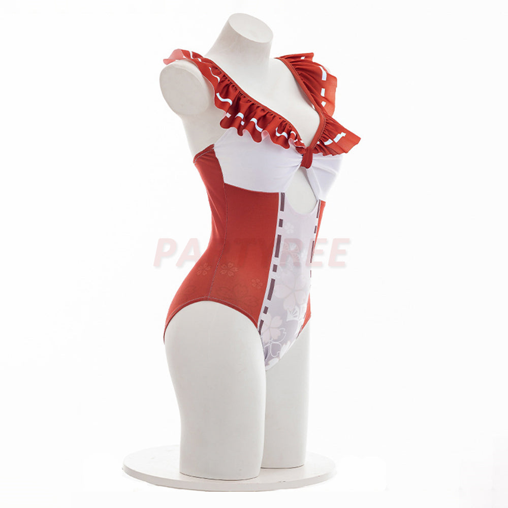 Genshin Impact Swimsuit Yae Miko Cosplay Costumes