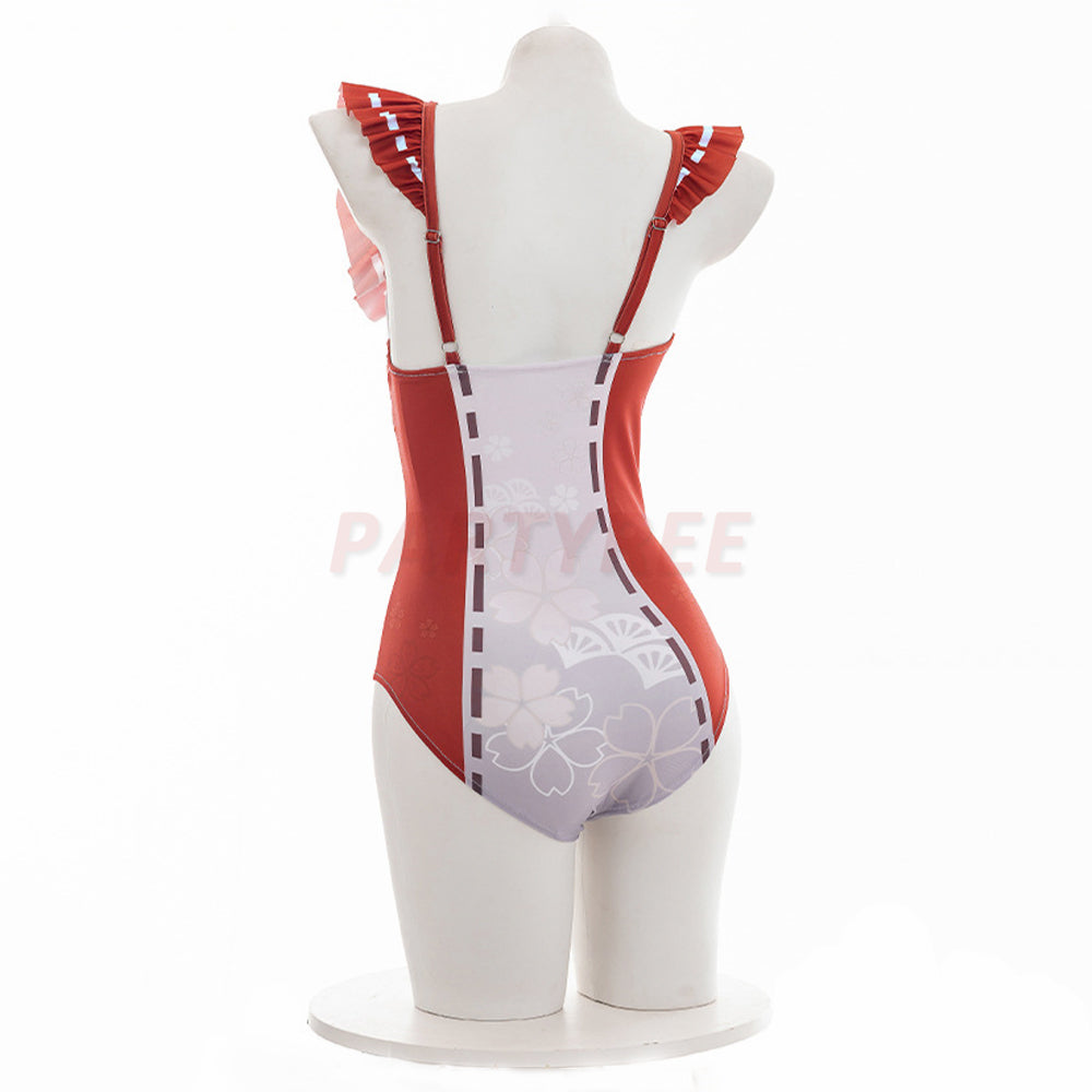 Genshin Impact Swimsuit Yae Miko Cosplay Costumes