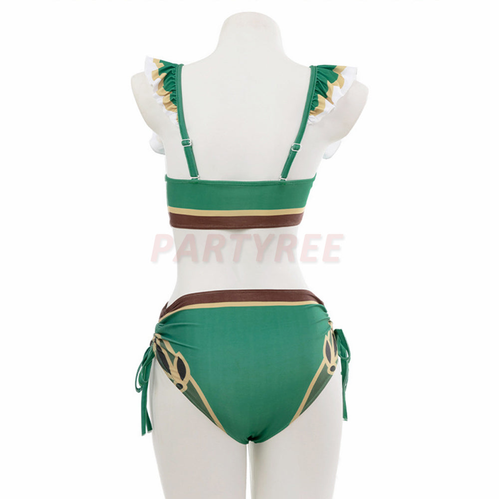 Genshin Impact Swimsuit Venti Cosplay Costumes